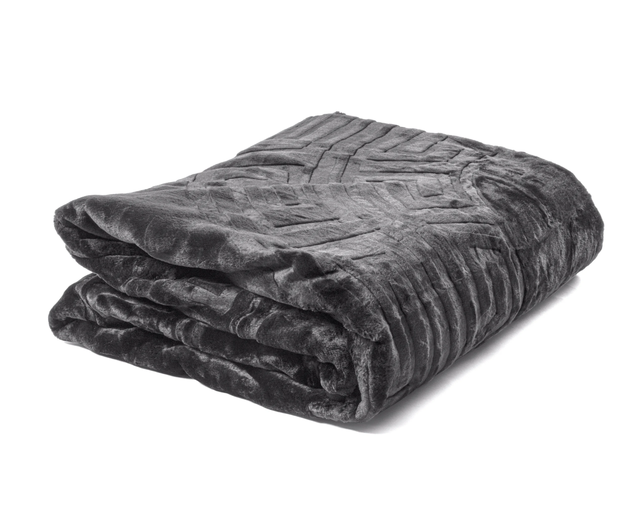 Sleeptime deken Antraciet 200 x 240 cm - Antraciet - 100% Polyester