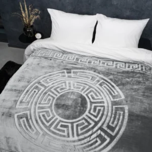 Sleeptime deken Grijs 200 x 240 cm - Grijs - 100% Polyester