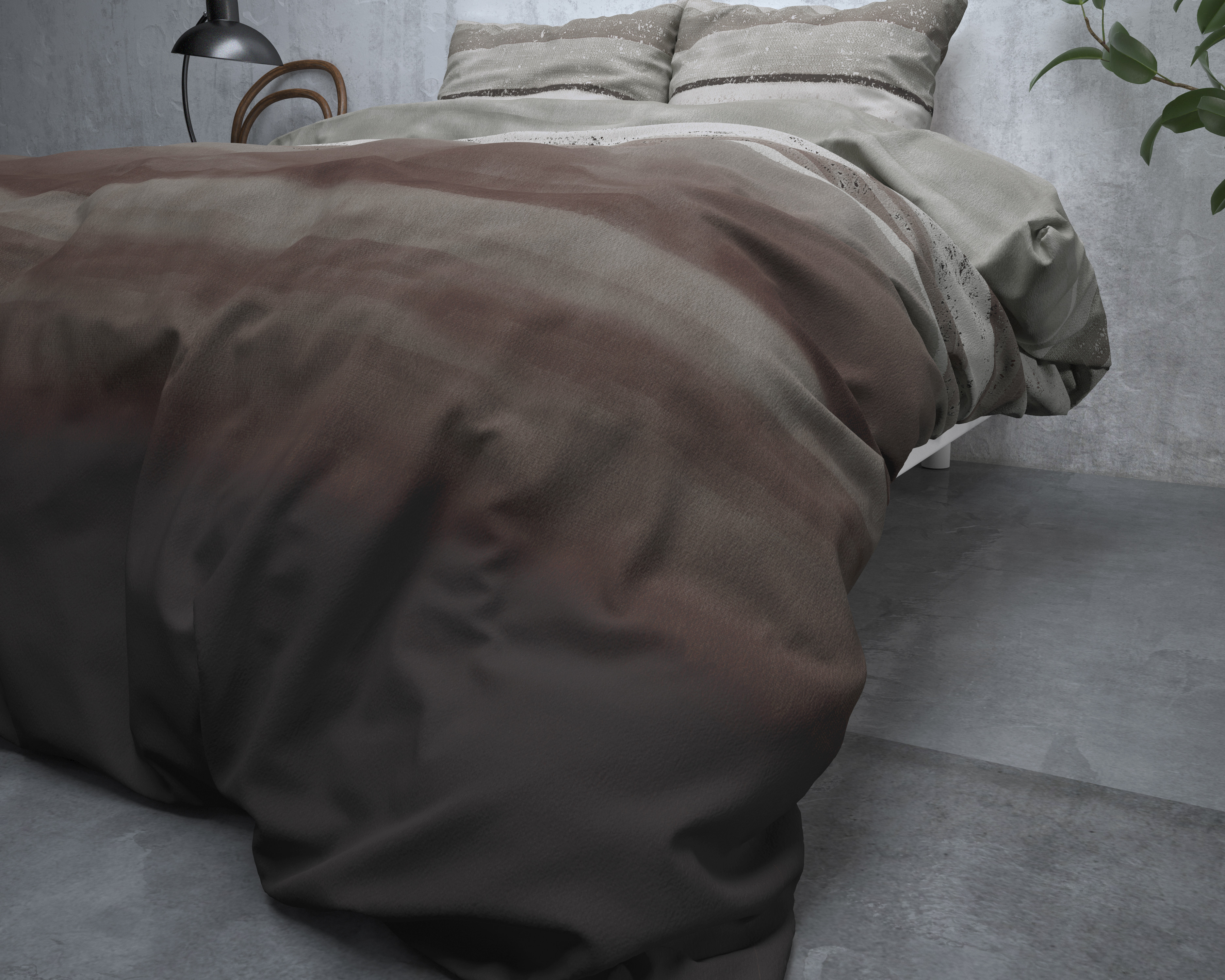 Sleeptime Flanel Marcus Taupe 240 x 220