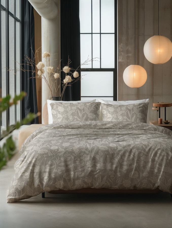 Flay Zand - Sleeptime bed 140 x 220 cm van Katoen