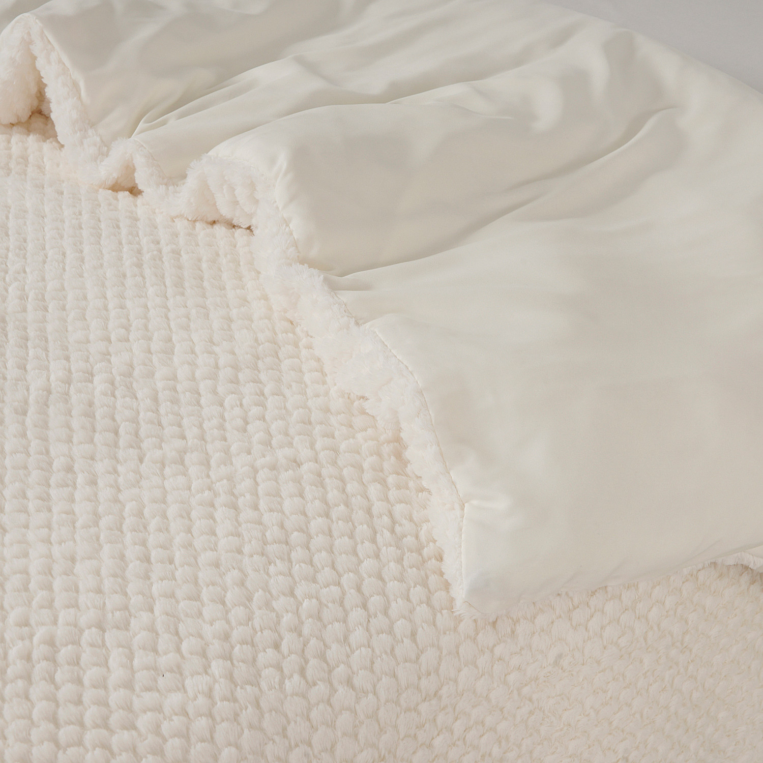 Sleeptime Fur Teddy Beige 240 x 220