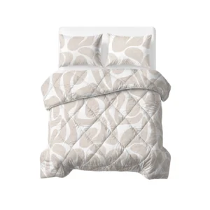 Sleeptime dekbed Kello Taupe/Zand 240 x 200 Met Kusse - Taupe/Zand - 240 x 200 cm - 100% Polyester Microvezel