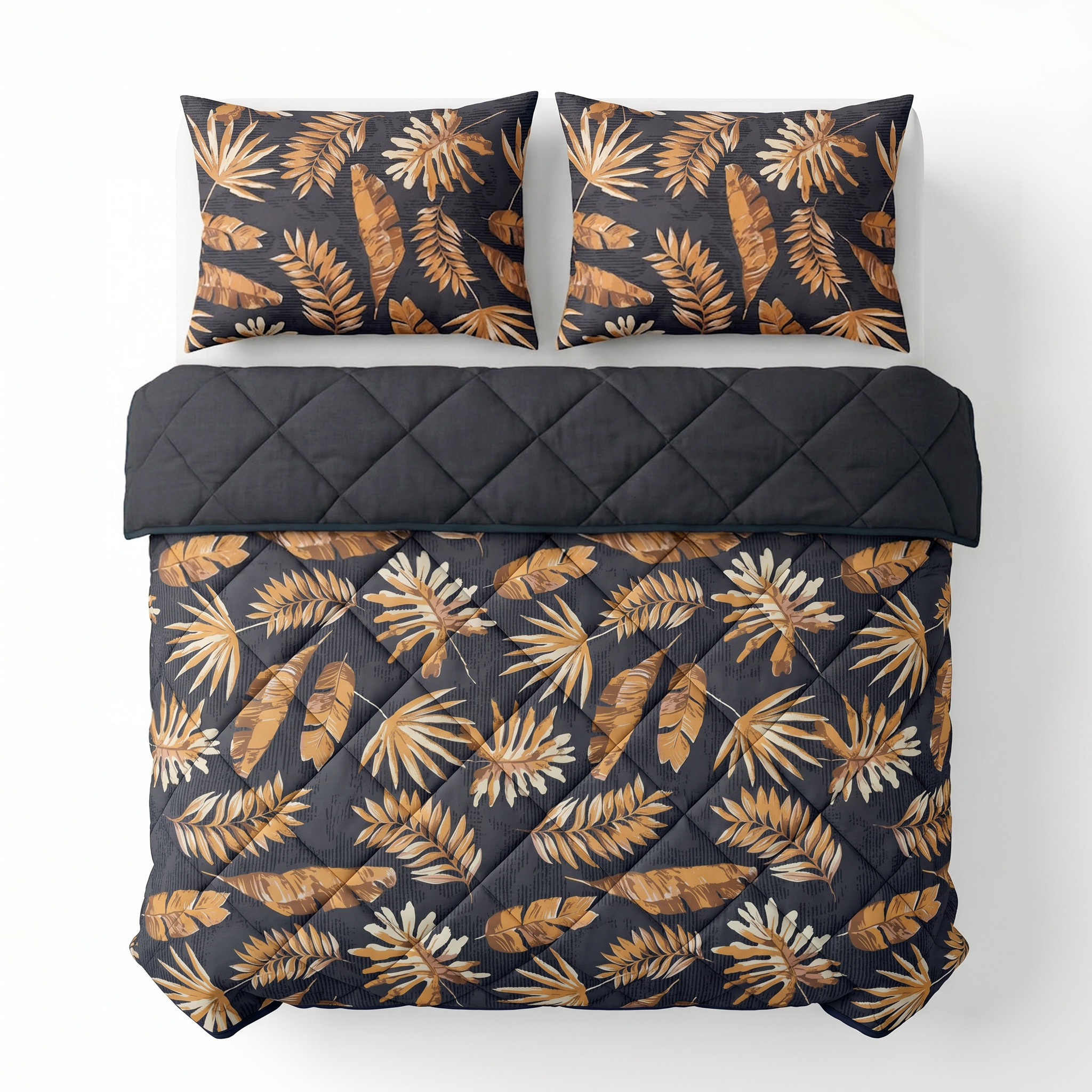 Sleeptime dekbed Luisa Zwart 200 x 200 Met Kussenslop - Zand - 200 x 200 cm - 100% Microvezel