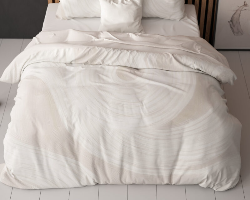 Meesie Zand - Sleeptime bed 140 x 220 cm van Microvezel