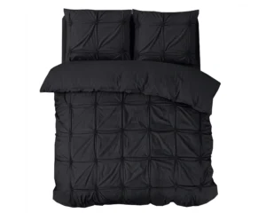Sleeptime Punch Pintuck Zwart 140 x 200/220