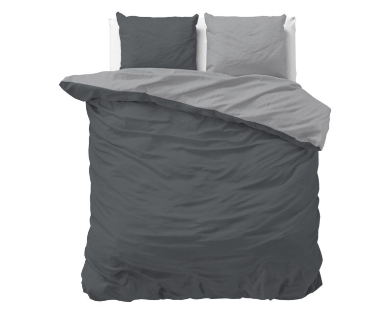 Sleeptime Twin Face Grijs/Antraciet 240 x 200/220 cm