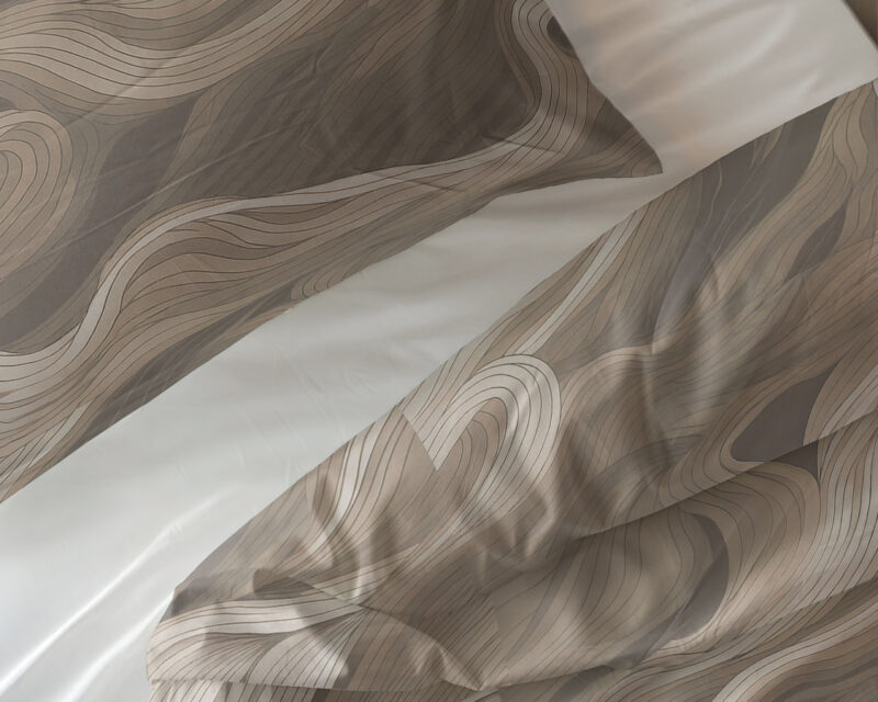 Sleeptime Whirl Taupe 140 x 220