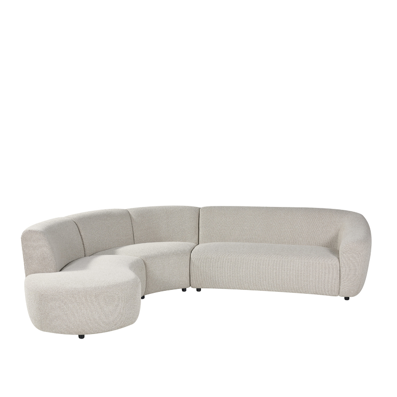 Label51 hoekbank Florence - Naturel - Royal Boucle