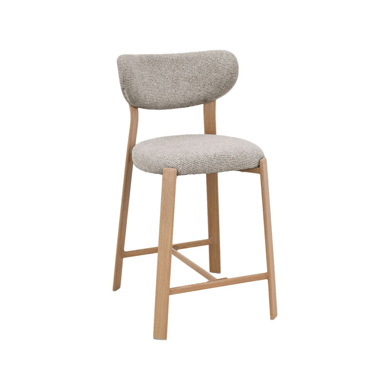 LABEL51 Barkruk Mika - Beige - Prestige - Laag
