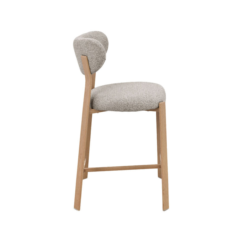 LABEL51 Barkruk Mika - Beige - Prestige - Laag Prestige