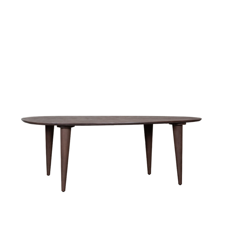 Eetkamertafel Espresso Mangohout - Fly eettafel van Label51