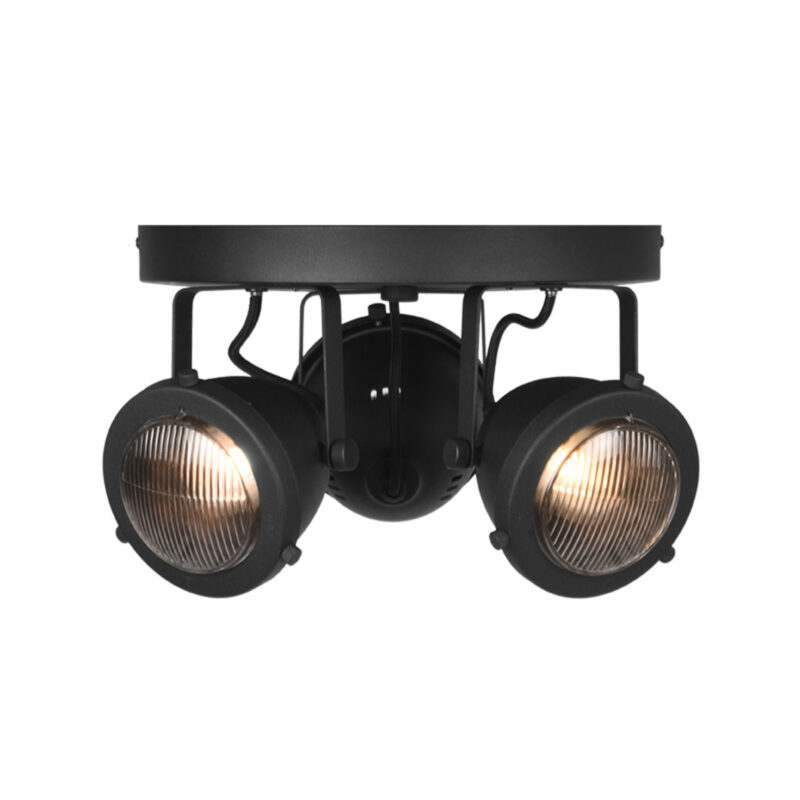 Spot Moto Lichts - Label51 lamp - Zwart - Metaal (3)