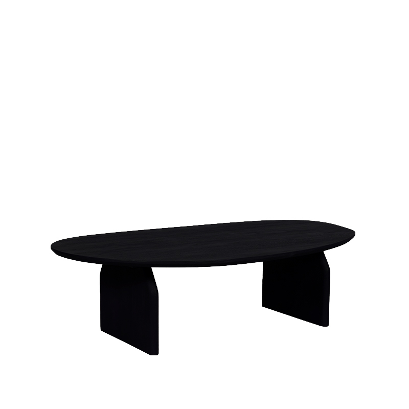 LABEL51 Salontafel Cooper - Zwart - Mangohout - 135 cm Cooper