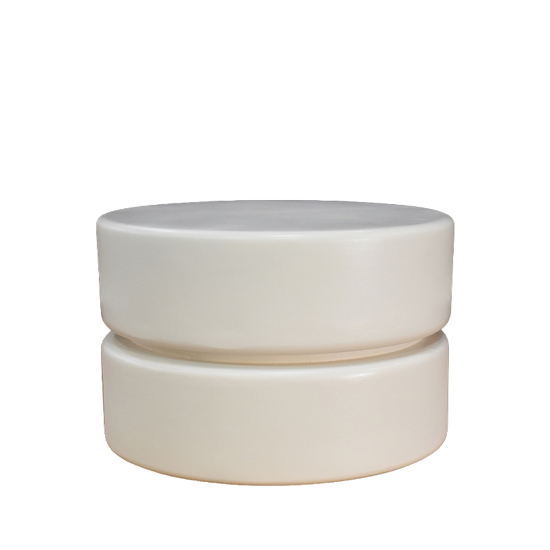 LABEL51 Salontafel Milly - Soft Sand - Mangohout - 50 cm - Rond Milly