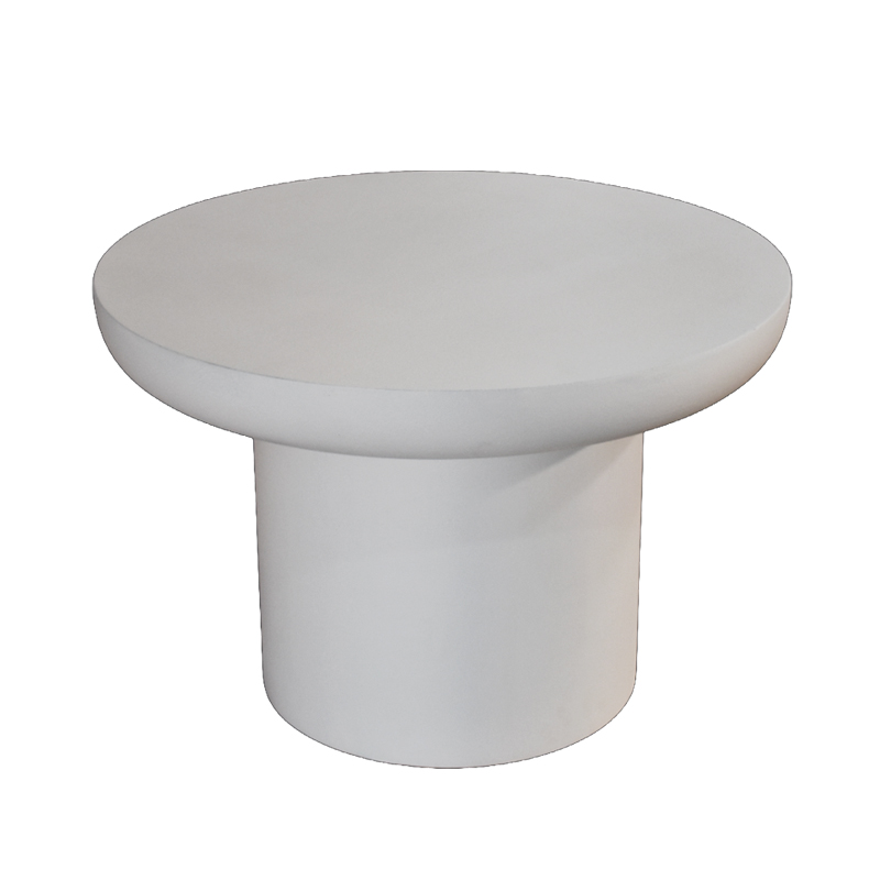 LABEL51 Salontafel Mavi - Soft Sand - Mangohout - 60 cm - Rond Mavi