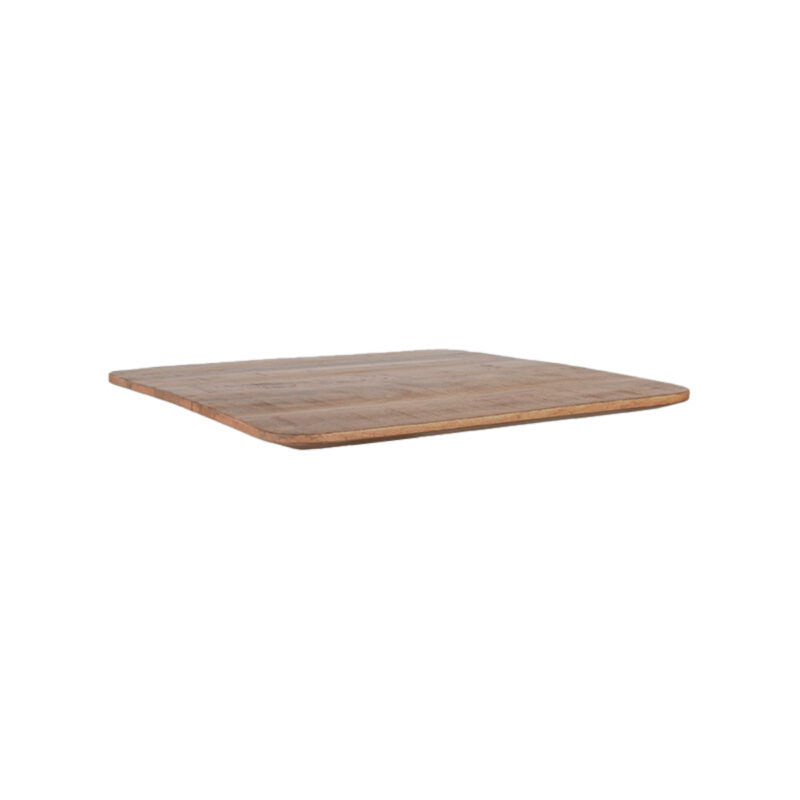 Label51 eetkamertafel Tafelblad Vierkant - Naturel - Mangohout