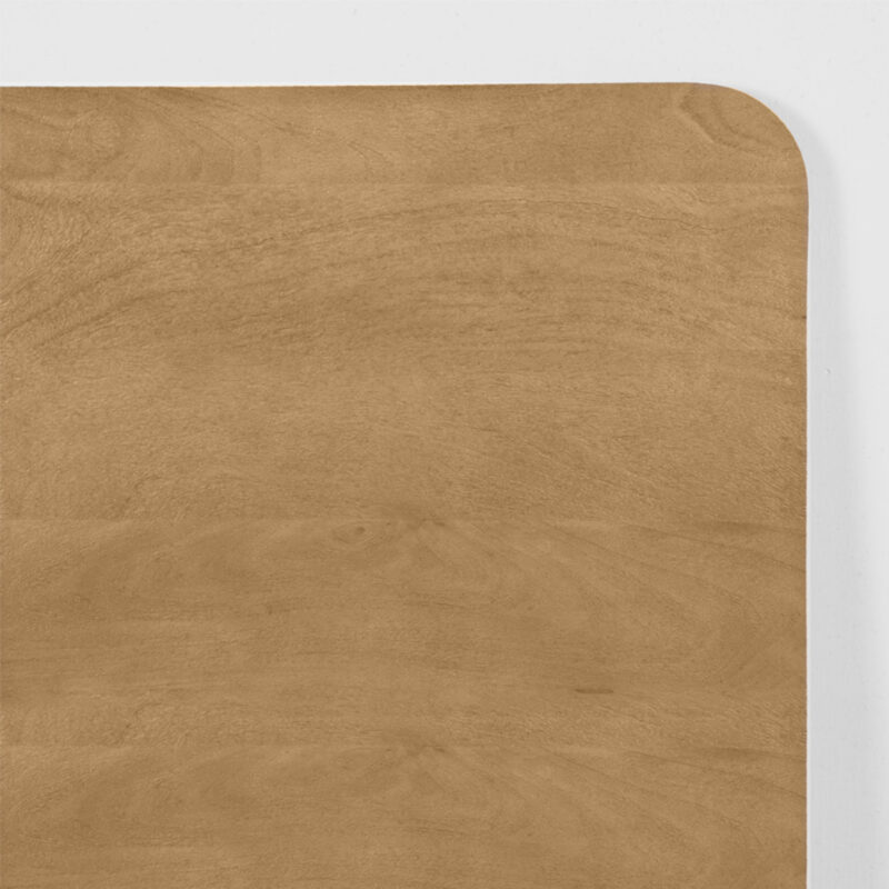 Mangohout tafel Tafelblad Vierkant van Label51 - Naturel