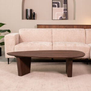 Label51 tafel Wow - Espresso - Mangohout