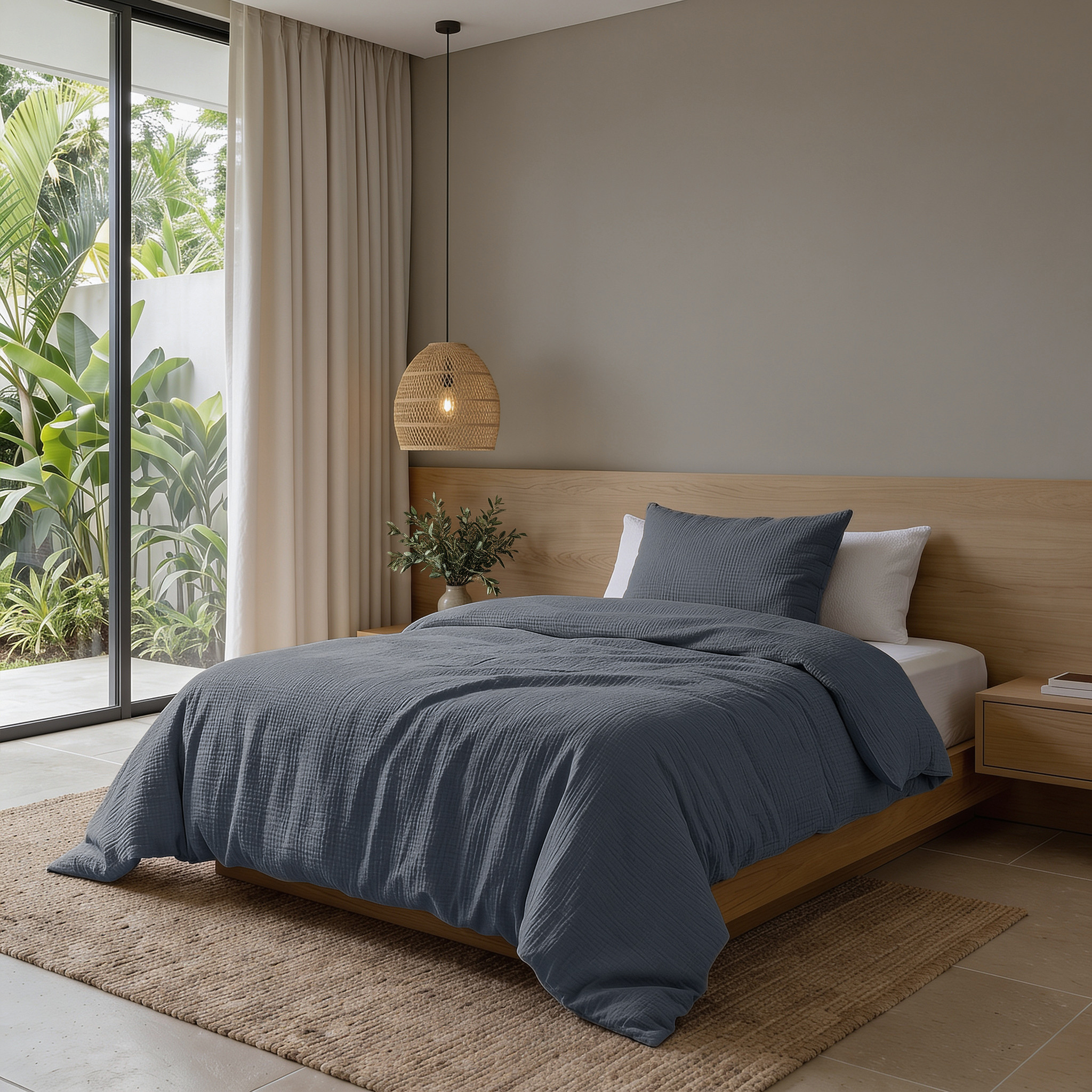 Bed 140 x 240 cm van Dreamhouse, Blauw