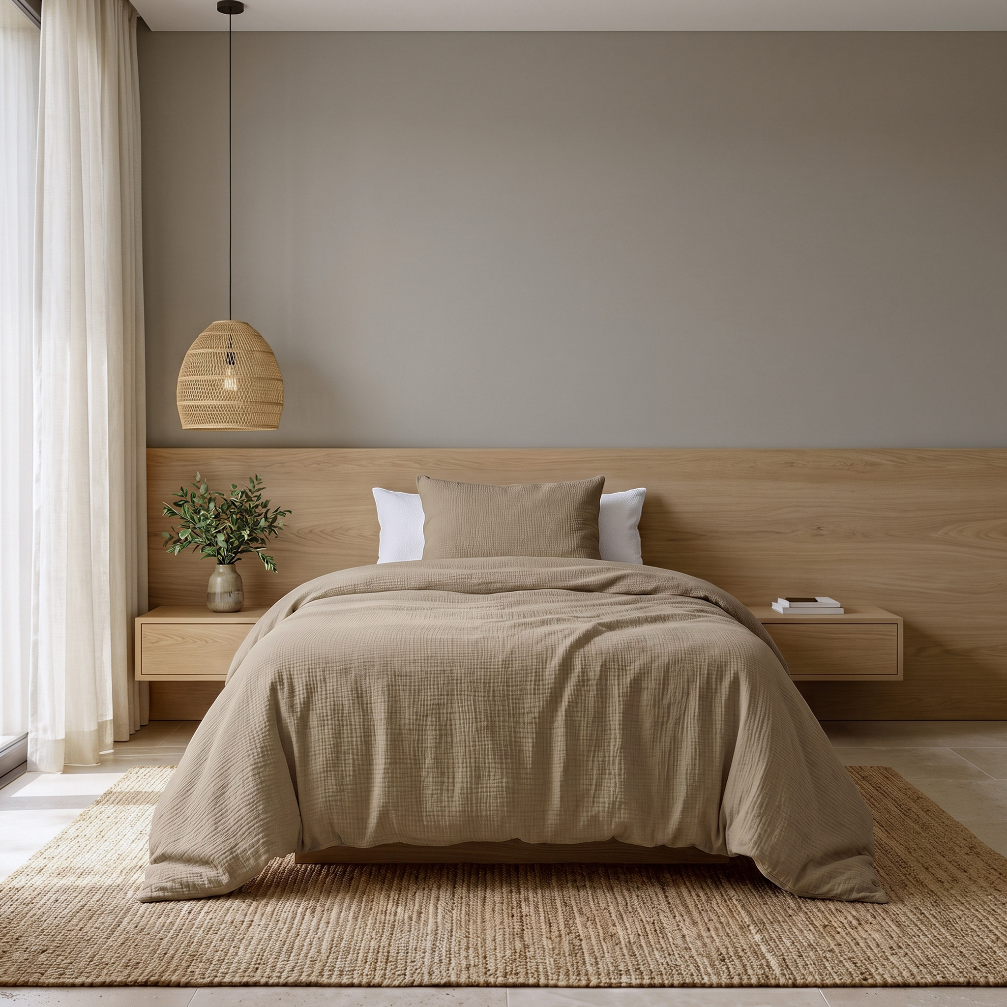 Dreamhouse Mousseline Nude skin Nude 140 x 240