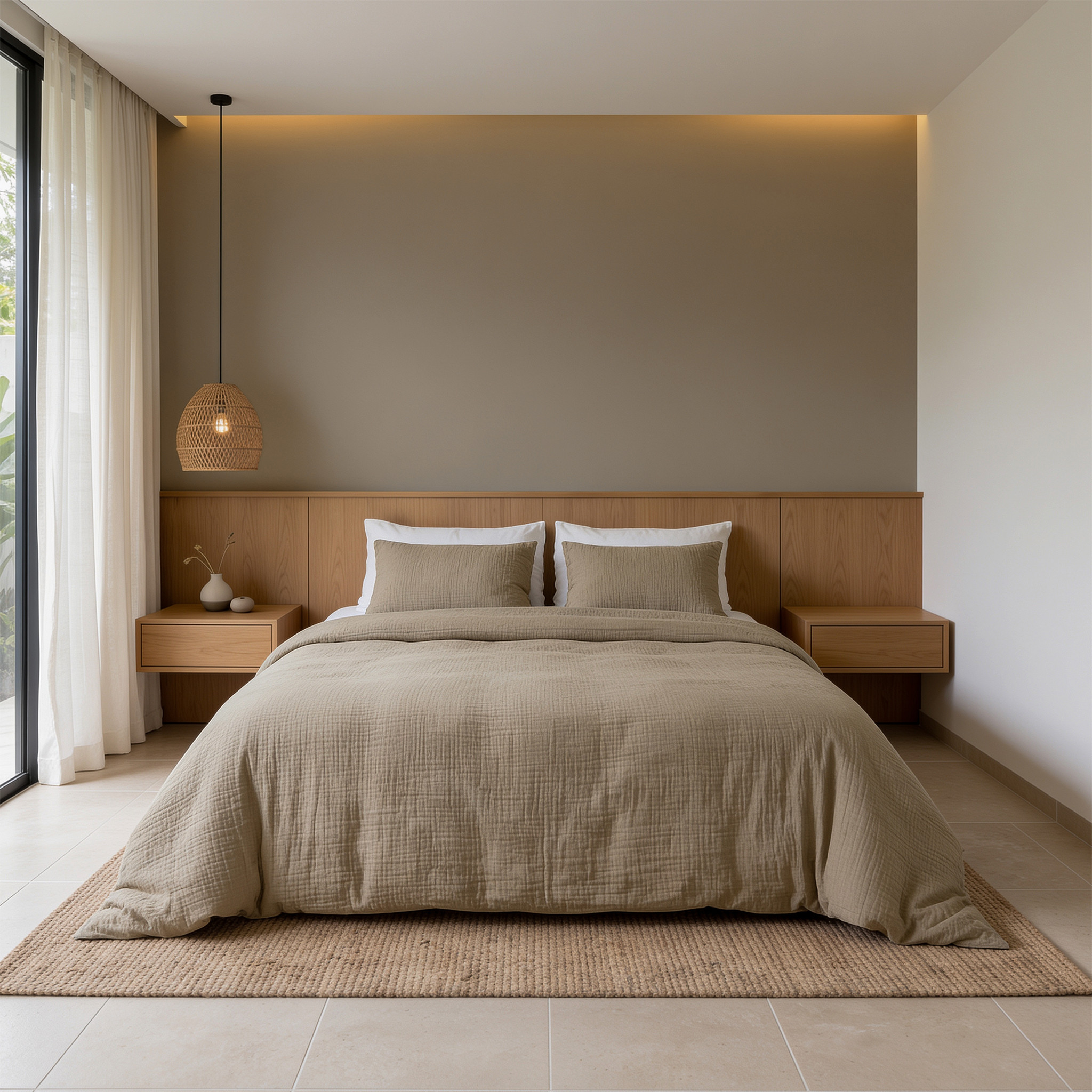 Bed van Dreamhouse, 200 x 240 cm, kussensloop 60 x 70 cm - kussensloop 60 x 70 cm