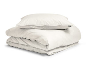 Primaviera Deluxe Egyptisch Katoen Uni Dekbedovertrek Creme 140 x 200/260