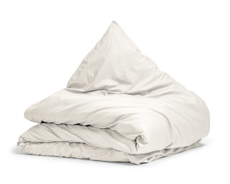 Primaviera Deluxe dekbedovertrek 140 x 200/260 cm van Egyptisch Perkal, Creme 140 x 200/260 cm