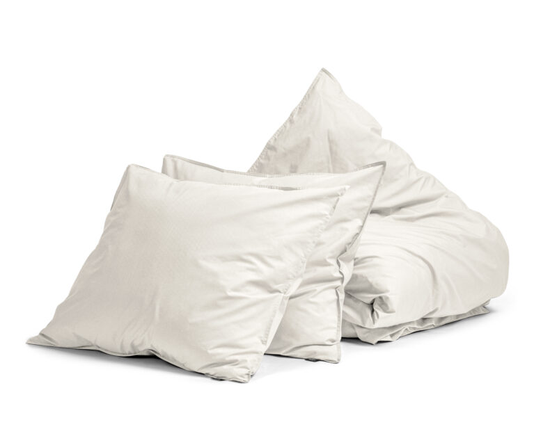 Primaviera Deluxe dekbedovertrek 200 x 200/260 cm van Egyptisch Perkal, Creme 200 x 200/260 cm