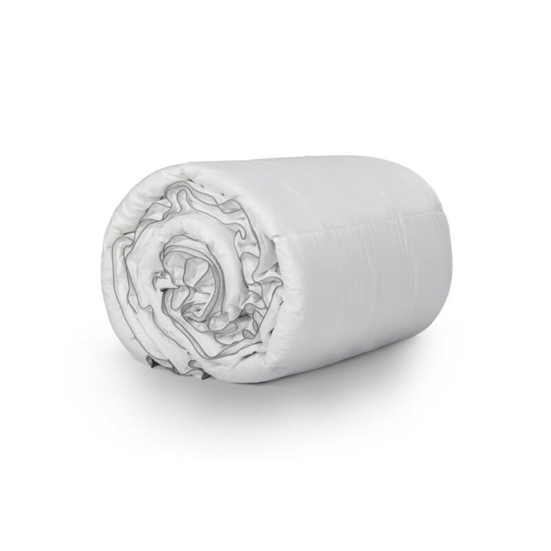 100% Percal katoen tijk dekbed White van Primaviera Deluxe in 240 x 200 cm