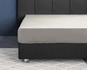 Primaviera Deluxe hoeslaken Creme 90 x 220 cm - Crème - 90 x 220 cm - 100% katoen/satijn