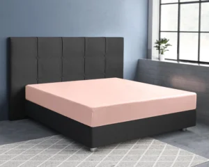 Primaviera Deluxe hoeslaken Roze 80 x 200 cm - Roze - 80 x 200 cm - 100% katoen/satijn