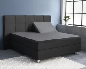 Primaviera Deluxe hoeslaken Antraciet 180 x 220 cm - Antraciet - 180 x 220 cm - 100% katoen/satijn