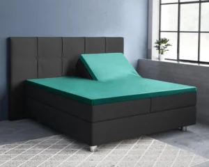 Primaviera Deluxe hoeslaken Donker Groen 160 x 200 cm - Donker Groen - 160 x 200 cm - 100% katoen/satijn