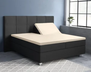 Primaviera Deluxe hoeslaken Zand 160 x 200 cm - Zand - 160 x 200 cm - 100% katoen/satijn