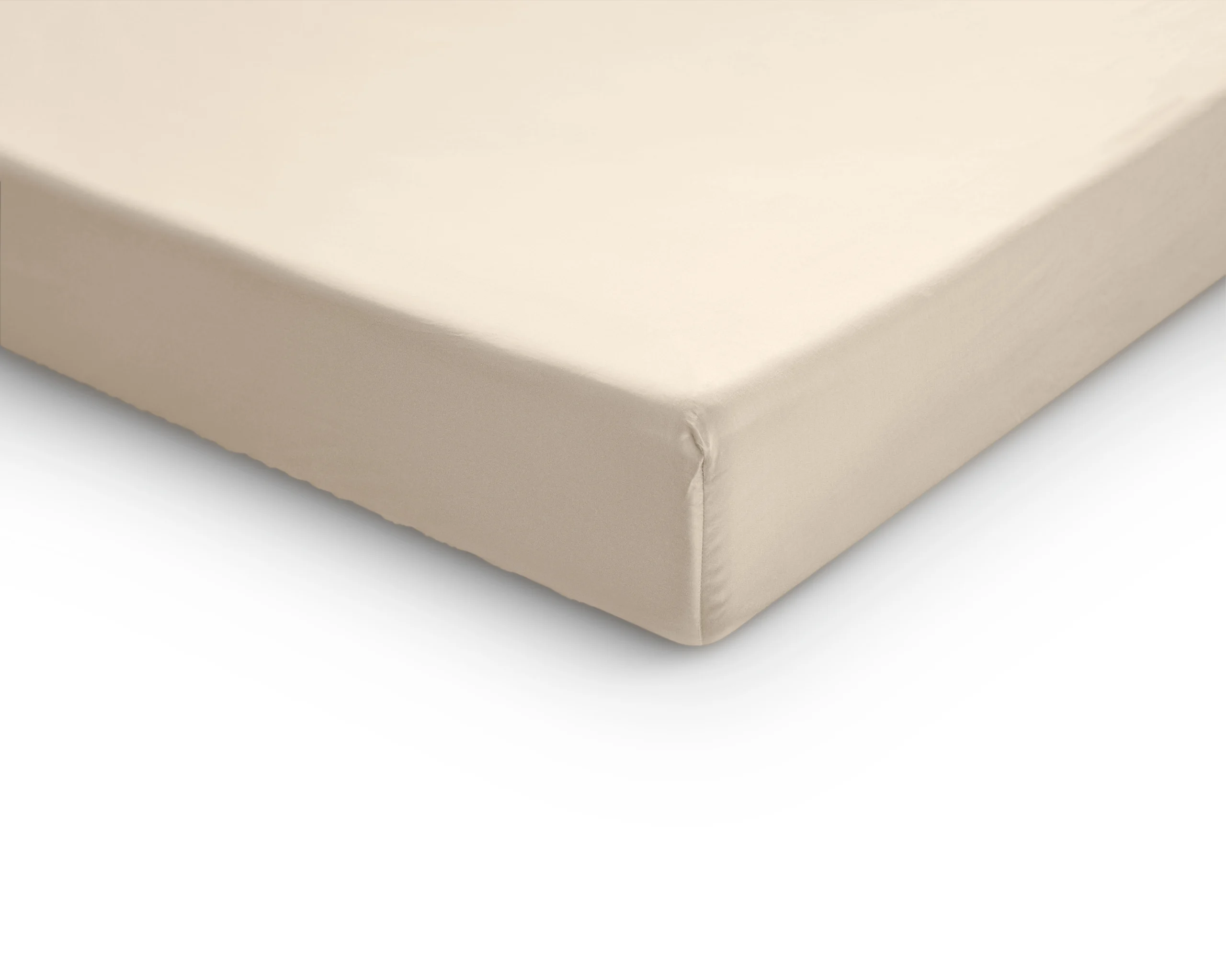 Hoeslaken Zand 90 x 200 cm 90 x 200 cm van Primaviera Deluxe, Zand