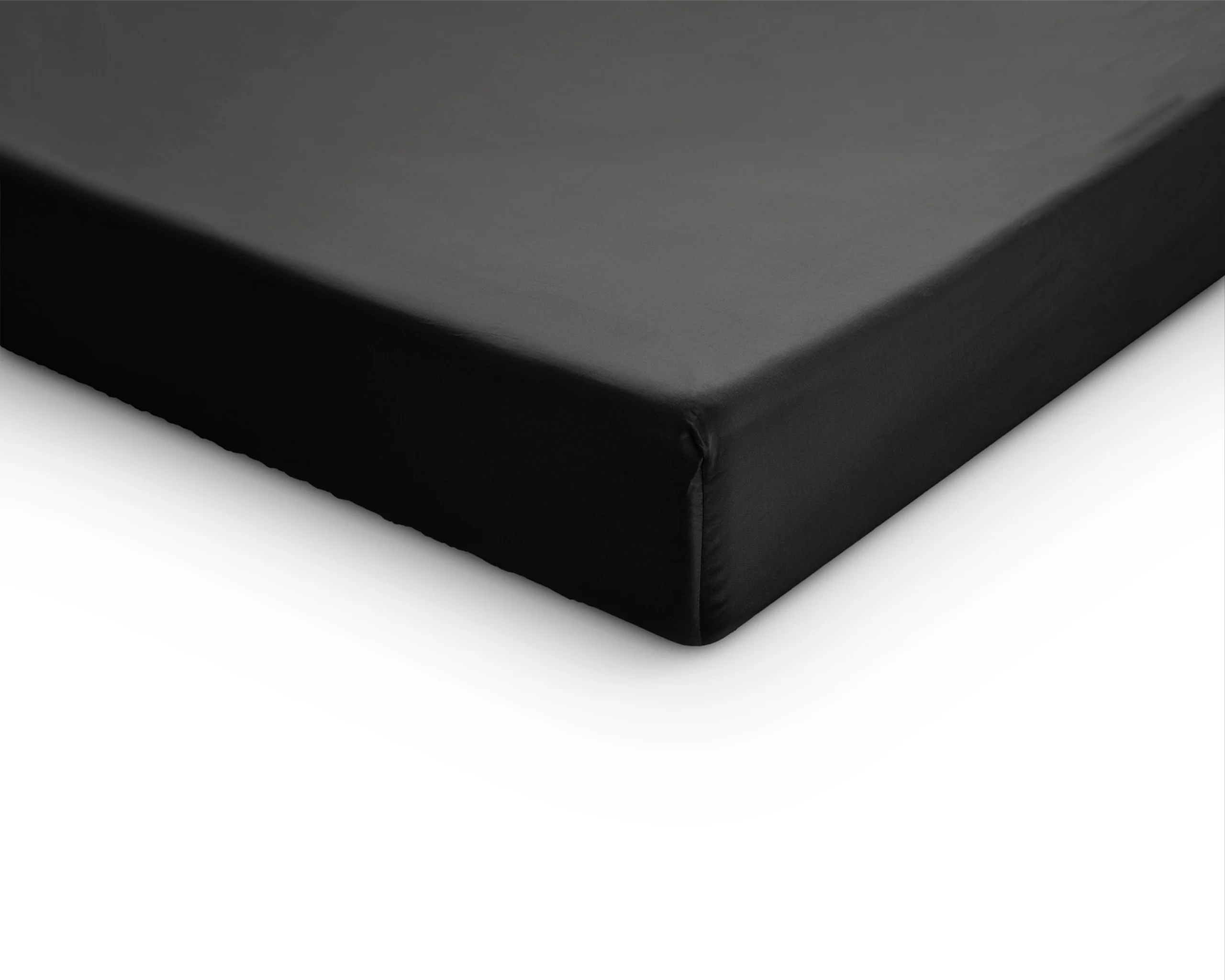 Hoeslaken Zwart 90 x 220 cm 90 x 220 cm van Primaviera Deluxe, Zwart