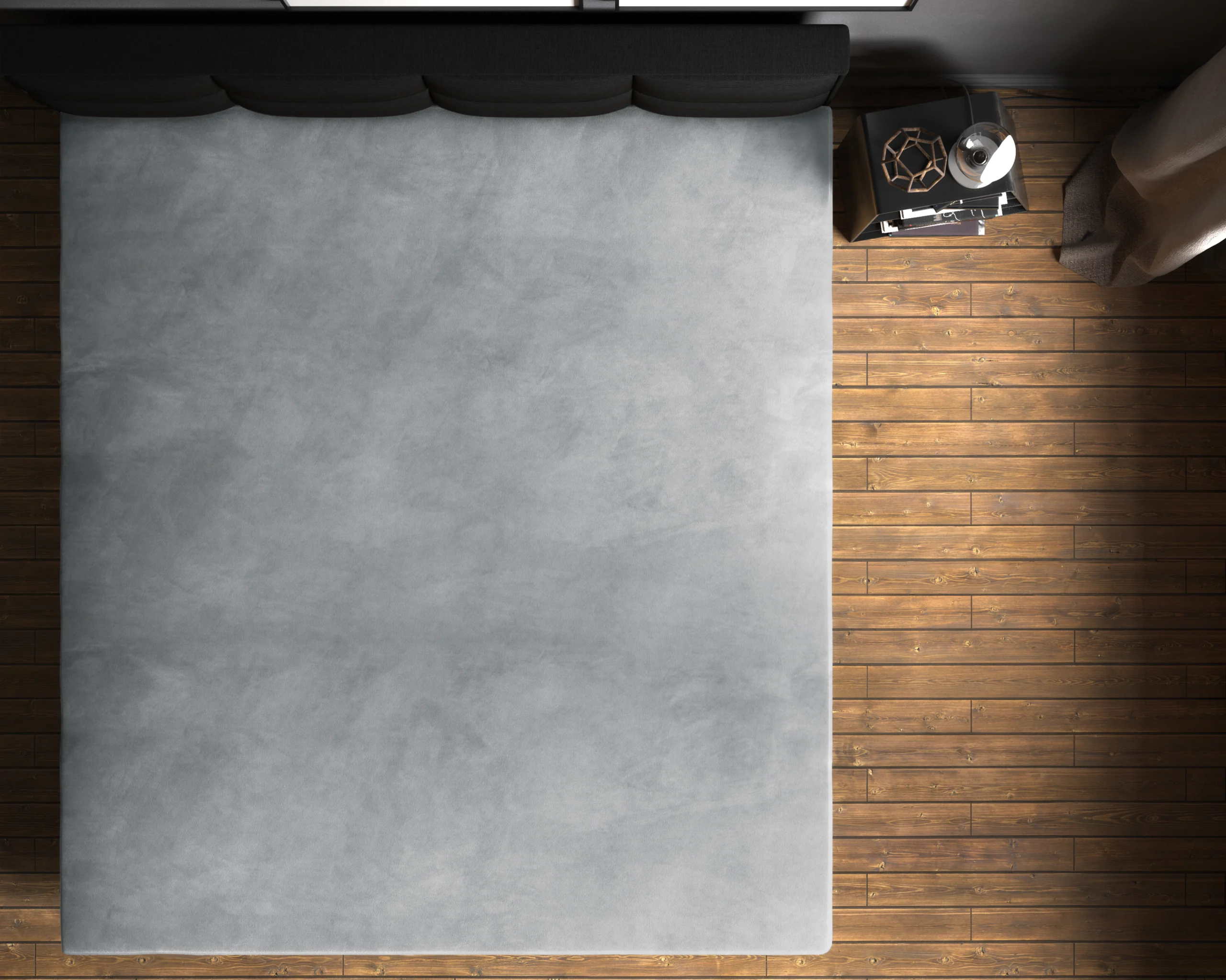 100% Velvet Polyester hoeslaken Grijs 180 x 200 cm van Sleeptime in 180 x 200 cm