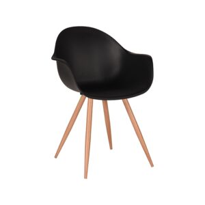 Label51 stoel Parma - Zwart - PP