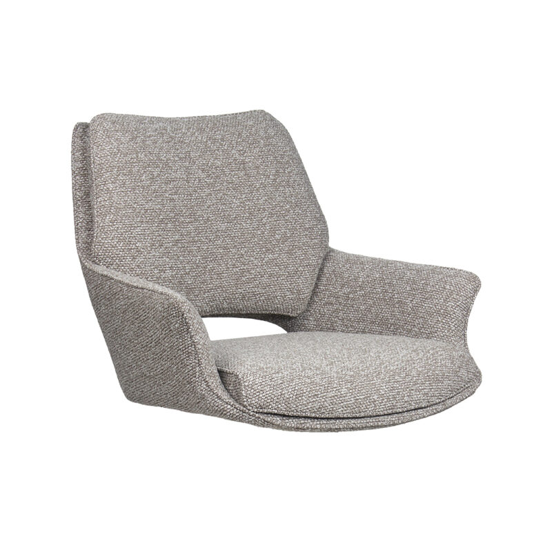 Label51 stoel Mix and Match - Mushroom - Royal Boucle