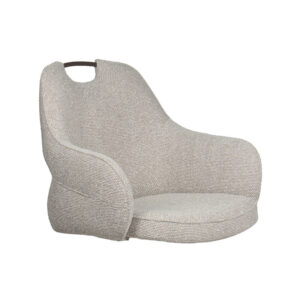 Eetkamerstoel One Size - Label51 stoel Mix and Match - Naturel - Royal Boucle