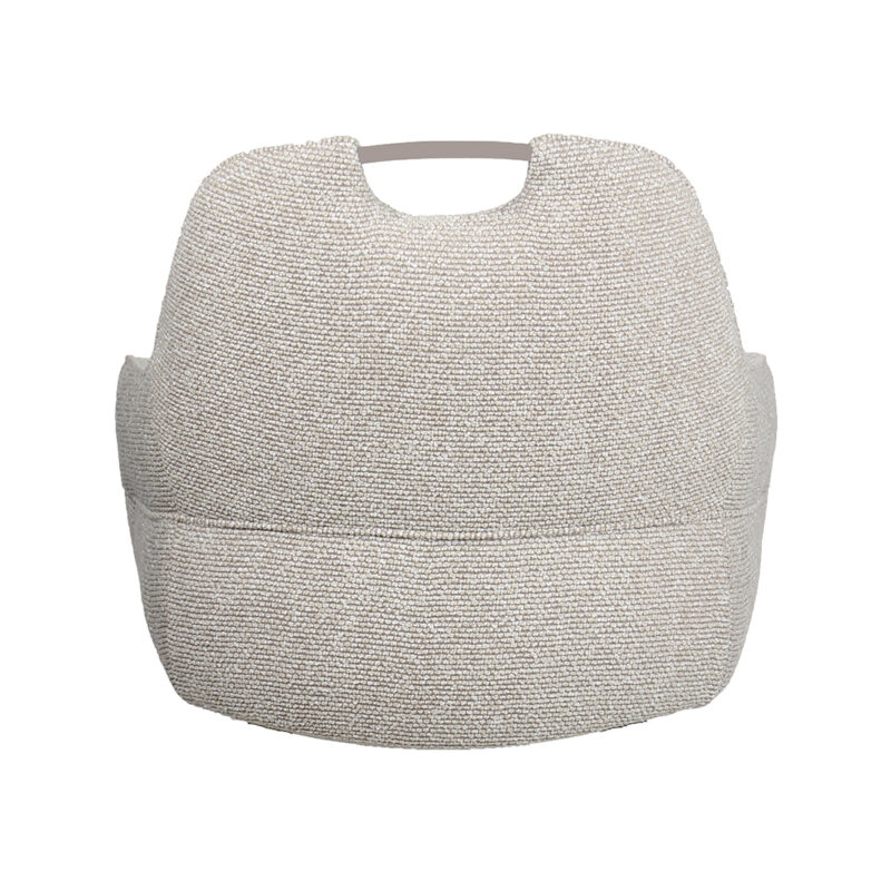 Naturel One Size - Label51 eetkamerstoel van Royal Boucle, Mix and Match, in de slaapkamer
