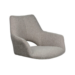 Eetkamerstoel One Size - Label51 stoel Mix and Match - Mushroom - Royal Boucle