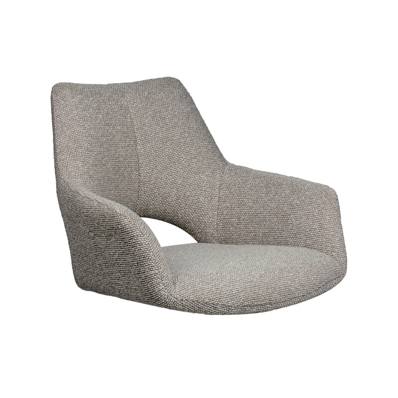 LABEL51 Eetkamerstoel Mix and Match - Mushroom - Boucle - One Size