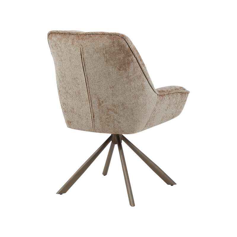 Taupe stoel van Label51 - Reims - Haga