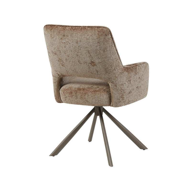 Taupe stoel van Label51 - Bergerac - Haga