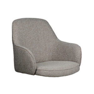 Eetkamerstoel One Size - Label51 stoel Mix and Match - Mushroom - Royal Boucle (2)