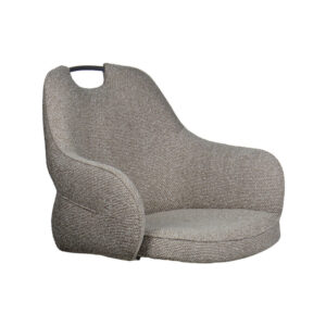 Eetkamerstoel One Size - Label51 stoel Mix and Match - Mushroom - Boucle
