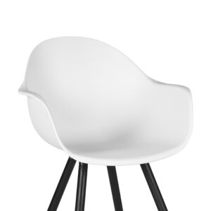 Label51 stoel Luca - Wit - PP