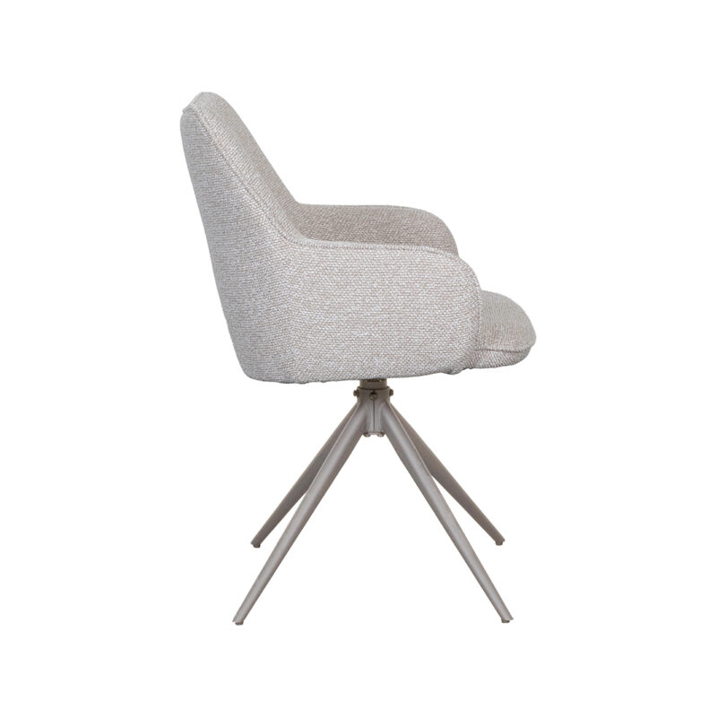 Stoel Sawa van Label51, Naturel - Royal Boucle