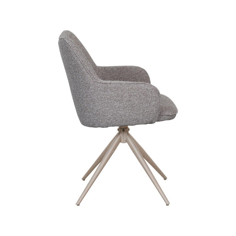 Stoel Sawa van Label51, Mushroom - Royal Boucle